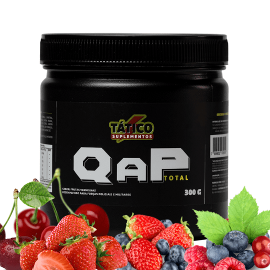 PR-TREINO QAP TOTAL - Sabor Frutas Vermelhas - 300G