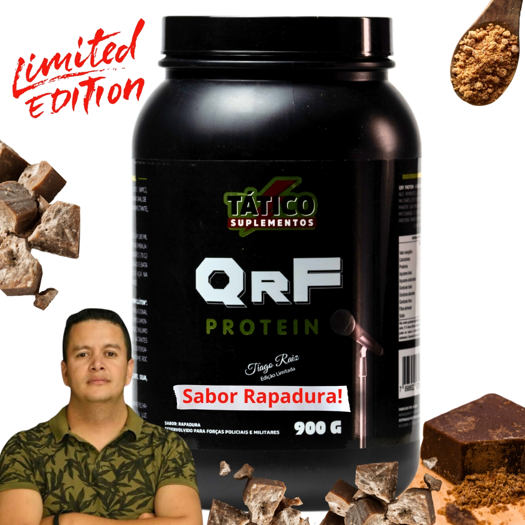 WHEY PROTEIN CONCENTRADO - Edio Limitada! Sabor Rapadura. By: Tiago Raiz! 900G